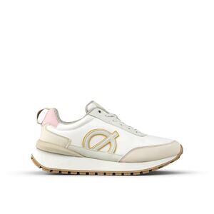 Loci Fusion Vegan Sneakers in Natural Ivory Pink 40